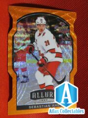 2020-21 Upper Deck Allure Orange Slice Sebastian Aho #56